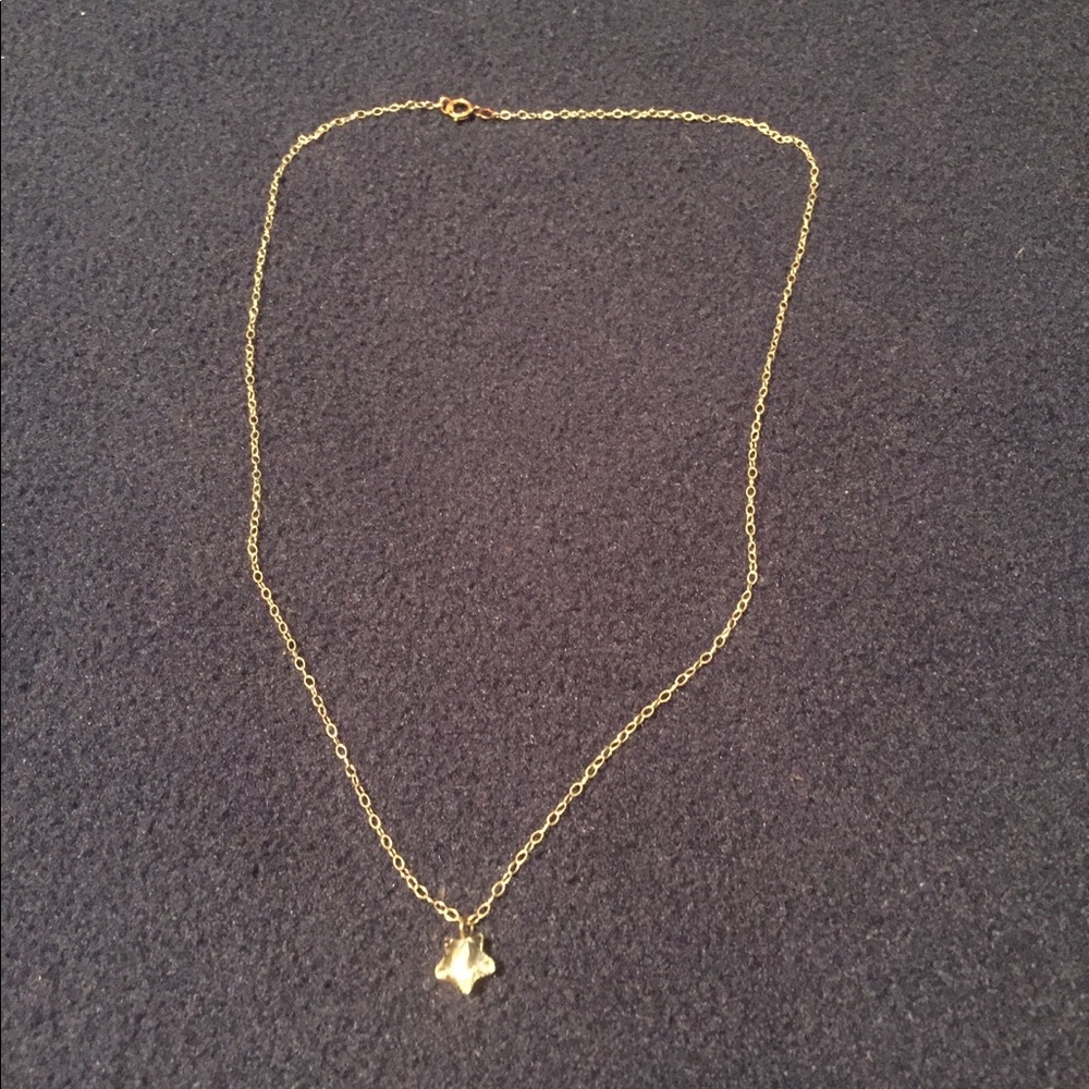 Star Crystal Chain Necklace